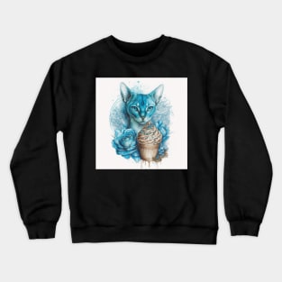 Abyssinian Cute Portrait Crewneck Sweatshirt